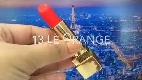 Son ysl 13 le orange review năm 2024