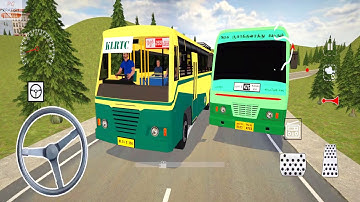 KSRTC Bus Accident in Bharat Bus Simulator Android Gameplay | Indian Bus Games for Android
