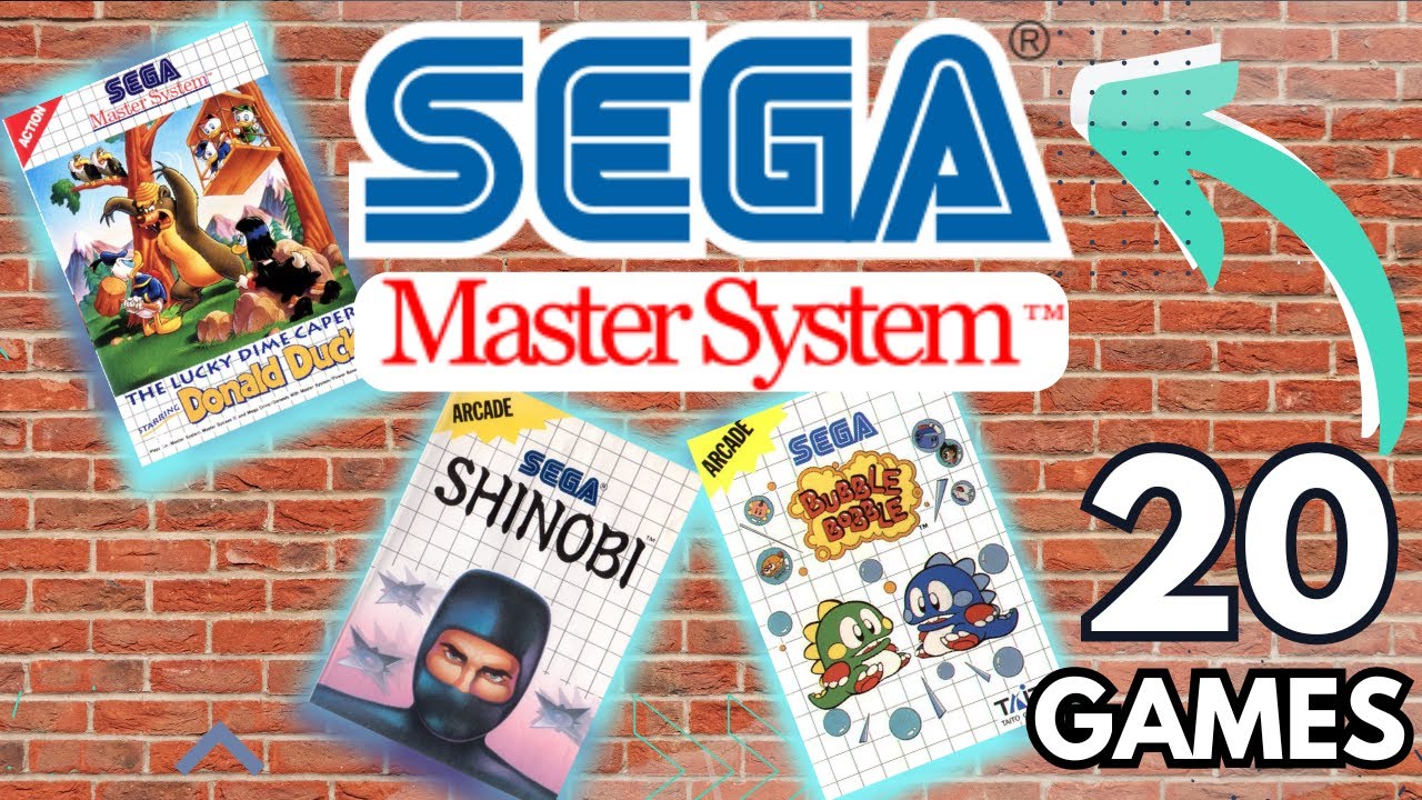 20 Sega 🔵MASTER SYSTEM games || 8-bit Master fullNESs - YouTube