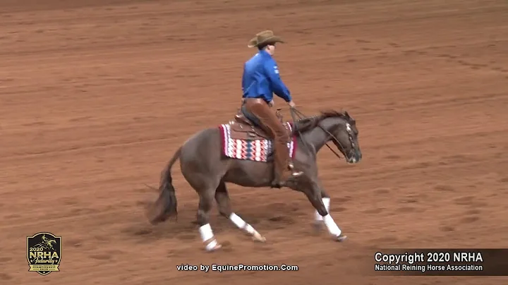 MR Boaz shown by Brian Bell 2020 NRHA Futurity Ope...