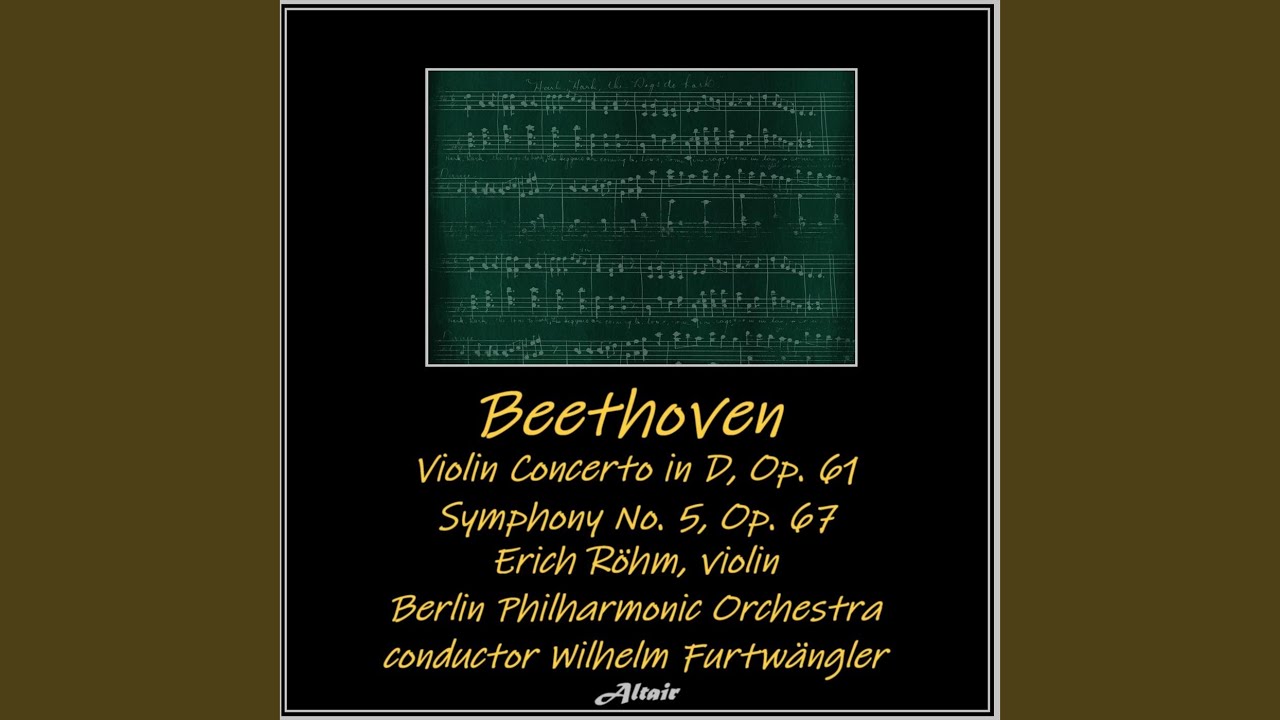 Symphony NO. 5 in C Minor, Op. 67: III. Scherzo - Allegro - YouTube