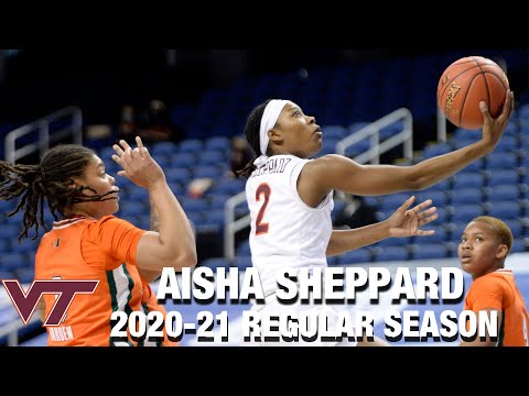 Aisha Sheppard 2020-21 Regular Season Highlights | Virginia Tech Guard