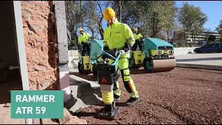 Ammann ATR 59 Rammer  - Designed to Work Harder – and Longer