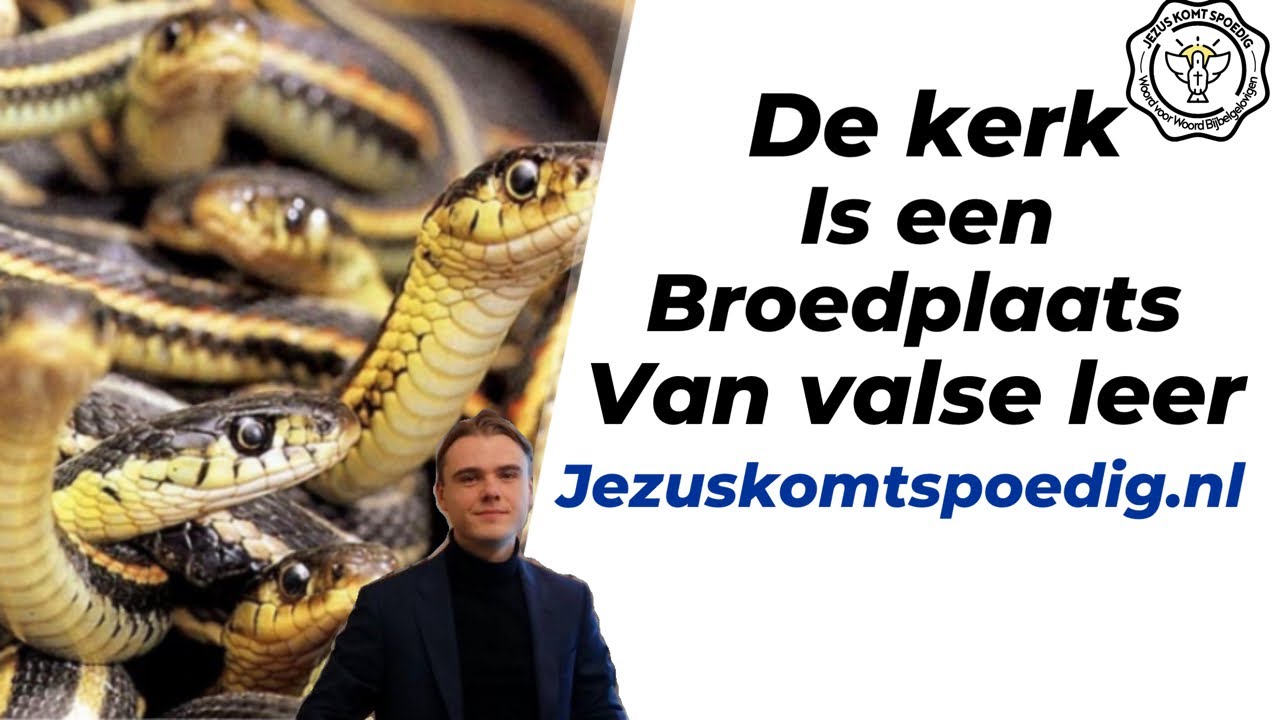 De kerk die het profetische Woord loslaat, wordt een broedplaats van valse leringen!