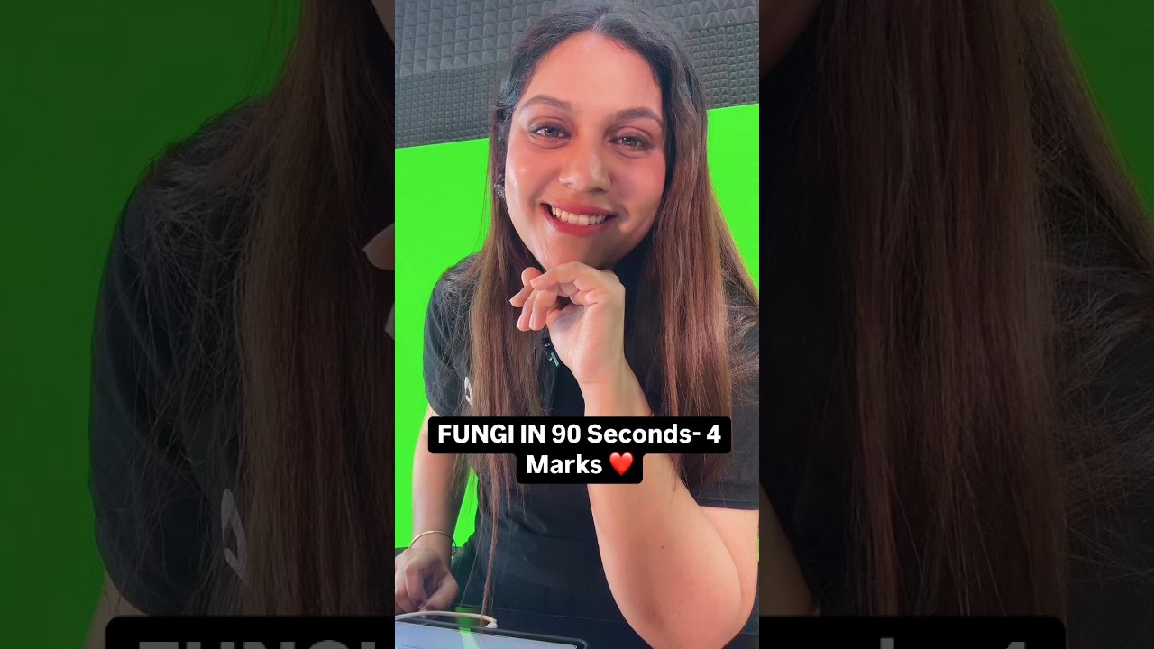Fungi in 90 Seconds for NEET 2025 by Garima Goel | 4 Marks Pakke ❤️