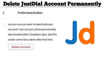 How to Delete Justdial Account Permanently | Step by Step Guide