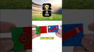 I made LEGO PORTUGAL vs. DR CONGO World Cup’26! #shorts