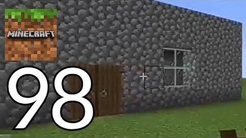 Minecraft - Gameplay walkthrough part 98 - build a house time! (Android, iOS)