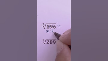 One Trick to Find Any Square Root Fast! #mathtrick #mathematics #mathematica #maths #mathstricks