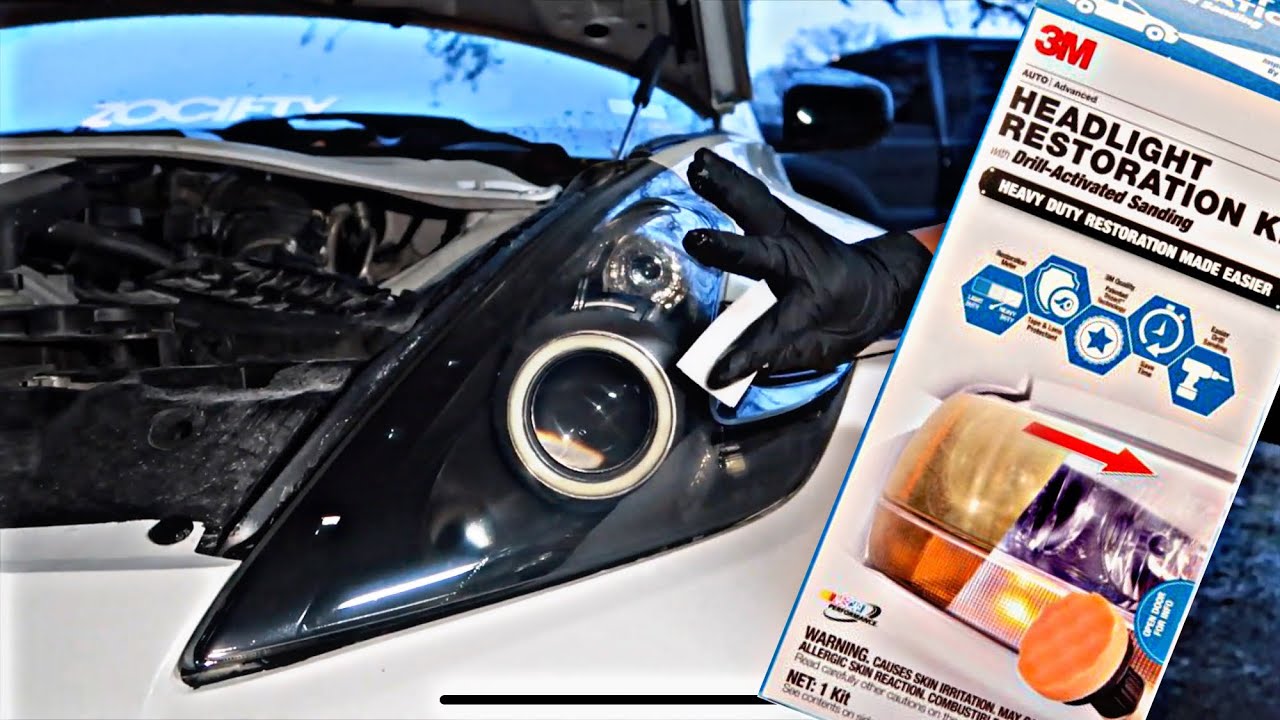 370Z / 350Z Headlight Restoration! - YouTube