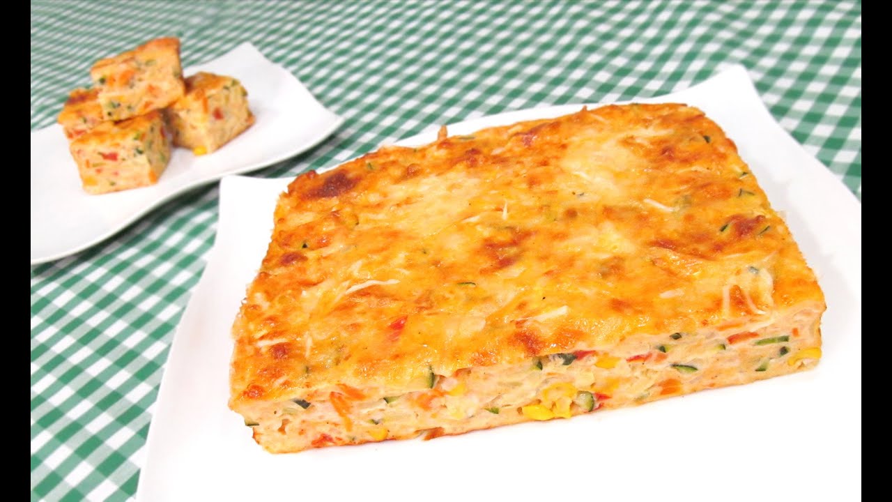 Delicioso Pastel de Verduras