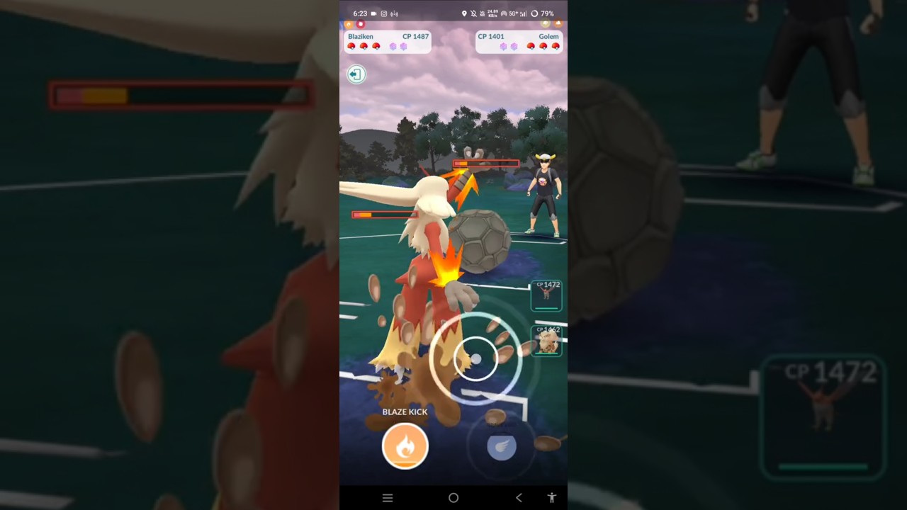 Triple Fire Type Pokemon in Sunshine Cup|#pogostudio #pokemon #gaming #pokemongo #shorts #pvp #gbl
