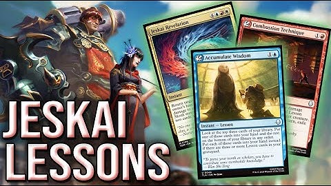 Solving Jeskai Lessons Control ☀️💧🔥
