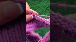 Sweater design knitting