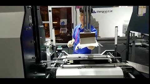 High Quality BF540 Semi-automatic Box Wrapper from Zhengrun