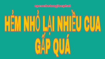 "ÉP CỌC BÊ TÔNG HẺM NHỎ" [ TRÊN MỘT MÉT ]- liên hệ 0967 402 639 cảm ơn!