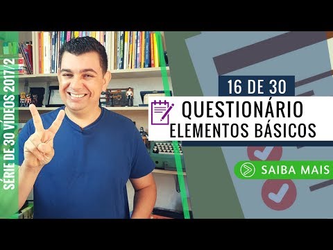 Vídeo: Qual é o objetivo principal do questionário Asean?