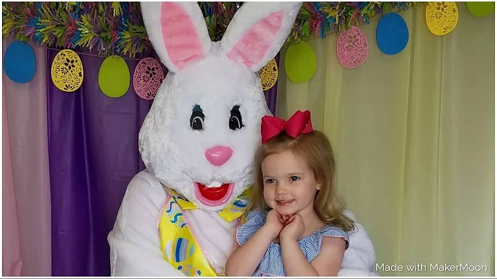 The Easter Bunny hopped in for photos and fun!