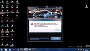 Problem NFS World