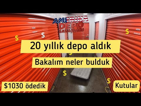 20 yıllık depo aldık/ Bakalım neler var