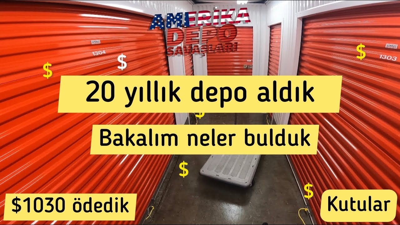 20 yıllık depo aldık/ Bakalım neler var