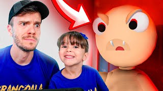 FUGA DO BEBÊ NA CRECHE DO ROBLOX - Família Brancoala Games screenshot 1