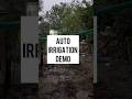 Auto Irrigation Demo #village #farming #education