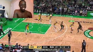 #6 PACERS at #1 CELTICS | FULL GAME 2 HIGHLIGHTS | LMAOO ITS NOT FAIR 🤣| Reaction!!!￼