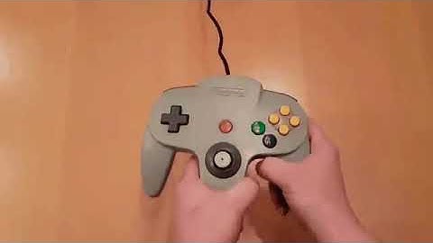 HOW TO HOLD AN N64 CONTROLLER