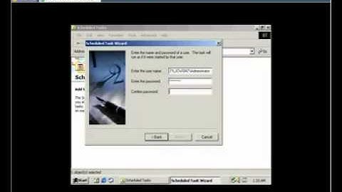 Scheduling a Disk Clean in Windows 2000