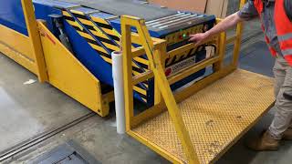 2007 LONGREACH LR3150 TELESCOPIC SHIPPING CONTAINER LOAD/UNLOAD CONVEYOR SYSTEM