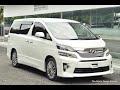 2014 TOYOTA VELLFIRE 2.4 GOLDEN EYE 2 - Recond For Sale Kuala Lumpur