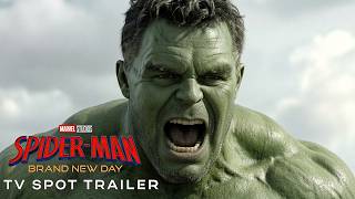 SPIDER-MAN: BRAND NEW DAY (2026) | NEW TV SPOT HULK TRAILER| Marvel Comics