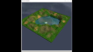 [OpenGL] Water Plane(sulface)-simulation