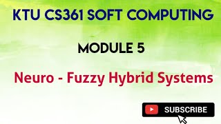 KTU CS361 SOFT COMPUTING|NEURO-FUZZY HYBRID SYSTEMS|BTech Net Worth