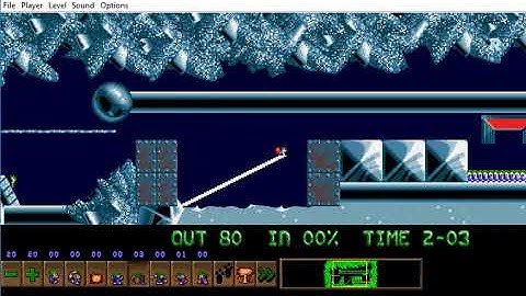 Lemmini - Lemmings Custom Level - All Is Well That Ends Well???