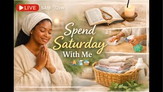 Nelly's screen is live !! A Soft Saturday Morning With Me | Prayers, Cleaning & Laundry. screenshot 3