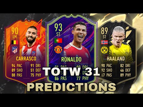 TEAM OF THE WEEK 31 PREDICTIONS! FIFA 22