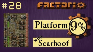 Factorio Multiplayer: Platform 9 6/8 EP 28 - Solid Fuel! | Train & Belt World, Gameplay, Lets Play