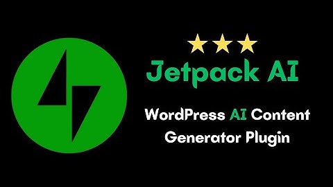 JetPack AI: WordPress AI Content Generator Plugin