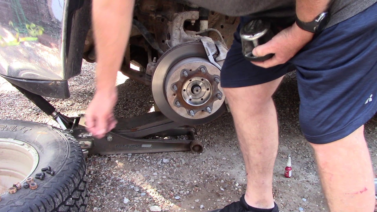 LOCKING HUBS WILL KEEP YOU MOBILE WHEN YOU BREAKDOWN! PART TWO - YouTube