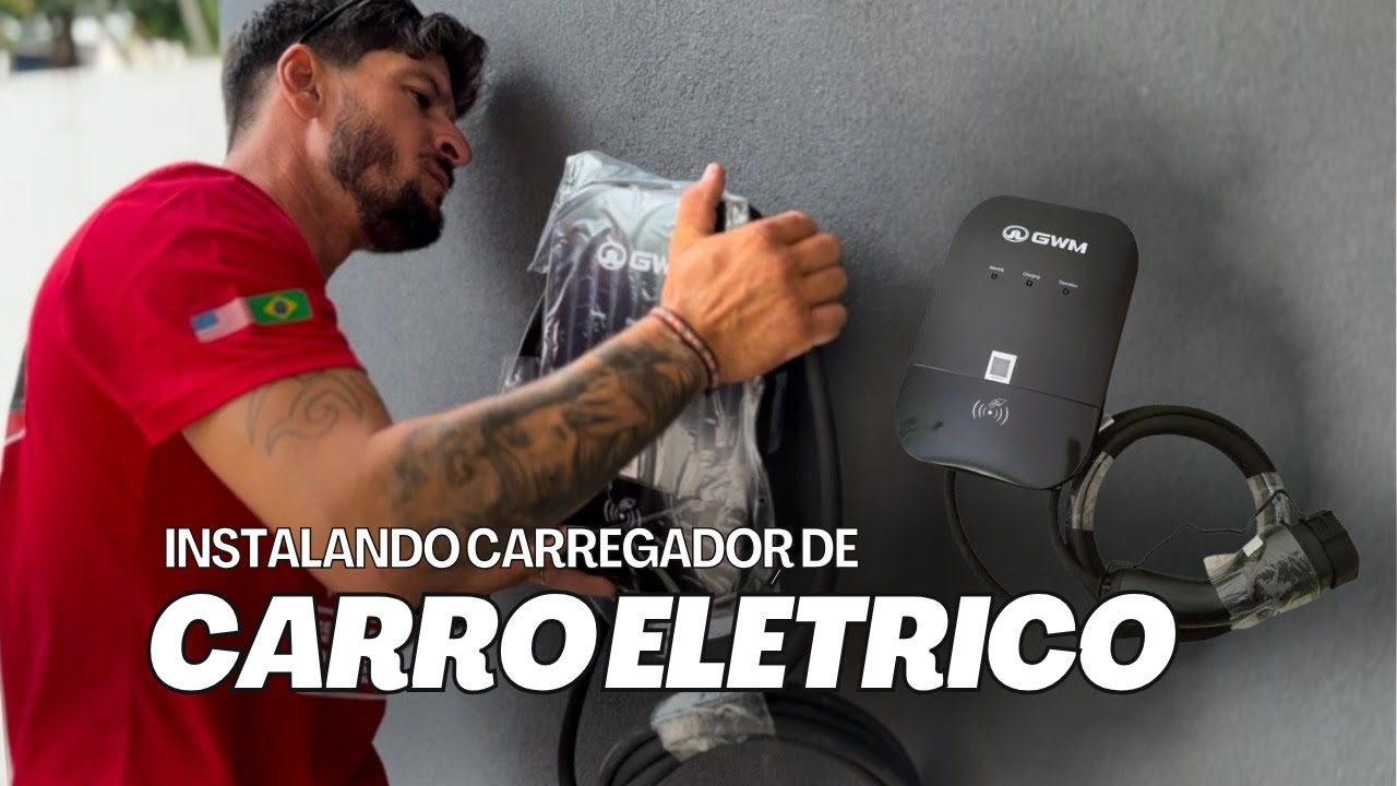 COMO INSTALAR CARREGADOR DE CARRO ELÉTRICO EM CASA - YouTube