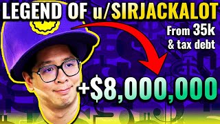 The Man Who Broke WallStreetBets: SirJackALot's 35k to 8M Journey
