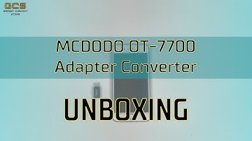 Mcdodo OT 7700 (lightning to Type-C Adapter) Unboxing