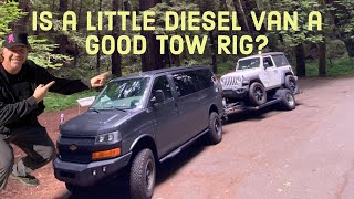 First Drive with Fred. The Problems with the Chevy Diesel Van