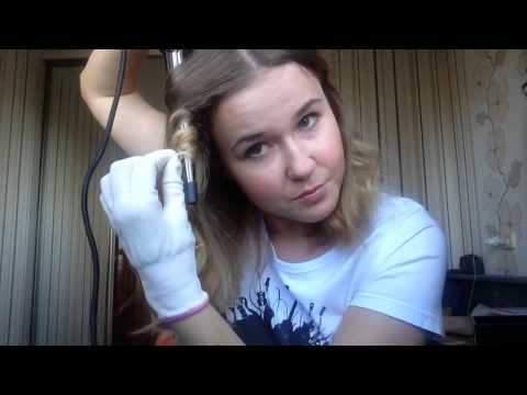 How to curl short hair/Как накрутить короткие волосы