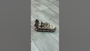#Diy Wooden #Model Rescue #Hovercraft from Ugears #shorts