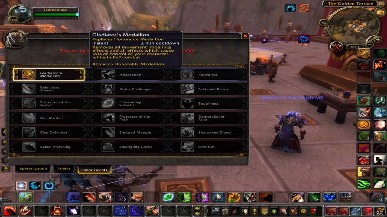 Guardian Druid Pvp Guide 7 0 3 pre Patch PTR YouTube