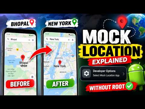 Mock Location Explained! Change GPS Location on Android | Developer Options Hidden Feature