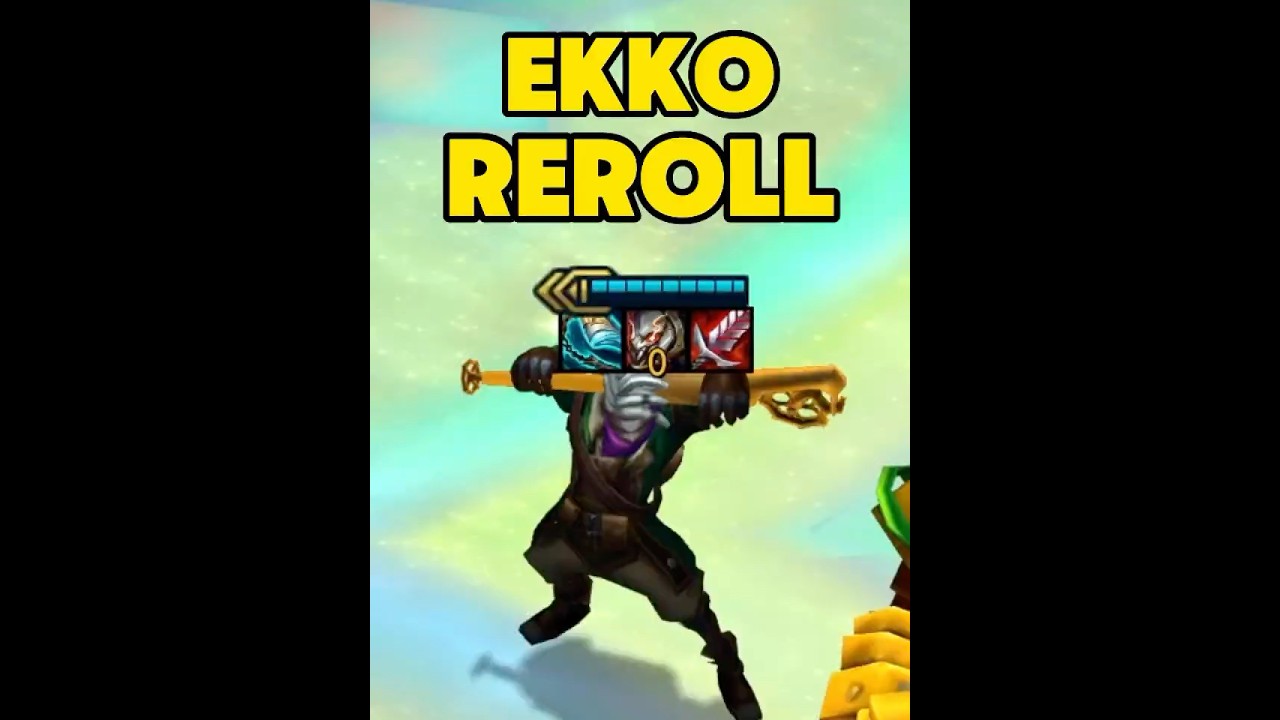 NEW META EKKO ZAUN REROLL TFT SET 16